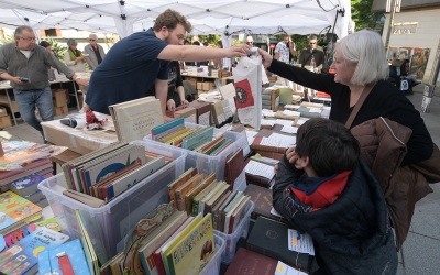 Imatge de Sant Jordi l'any passat | Roger Benet